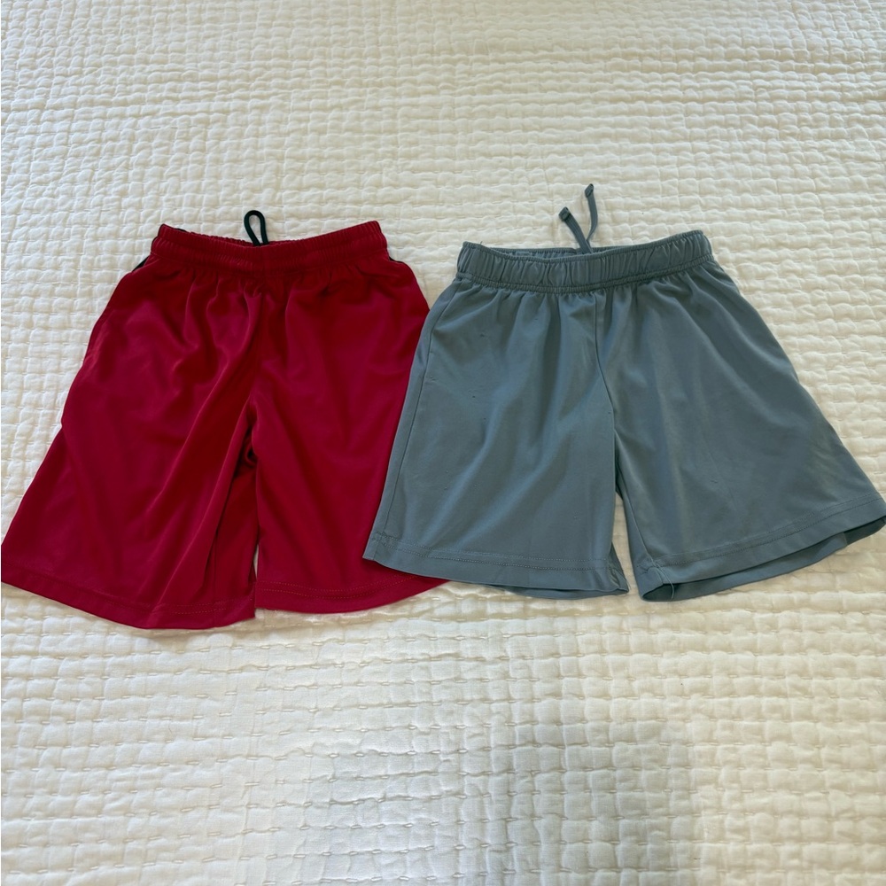 Kids Old Navy and BCG Red and Gray Shorts Set